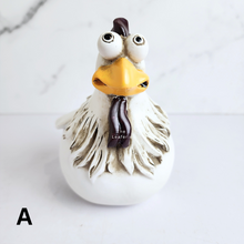 Load image into Gallery viewer, The Leaferie Ophelia chicken garden decoration. resin material.