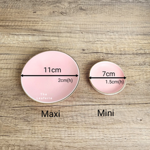 Load image into Gallery viewer, The Leaferie Rainbow ceramic tray . suitable for small petit pots. 2 sizes