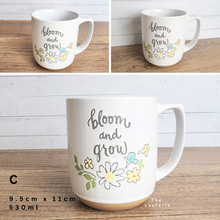 Load image into Gallery viewer, The Leaferie Olivier mug (Series 2) Ceramic mug 6 designs. Mug C