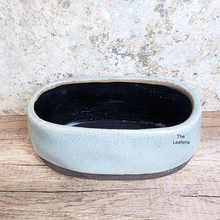 Load image into Gallery viewer, The Leaferie Hubert long flowerpot. ceramic material