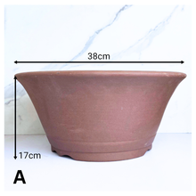 Load image into Gallery viewer, Bonsai flowerpot series 89. bonsai pot with LEAFAERIE branding on a white background