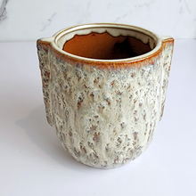 Load image into Gallery viewer, The Leaferie Amal pot. ceramic planter. front view