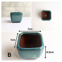 Load image into Gallery viewer, Bonsai Flowerpot (Series 26) Blue Theme