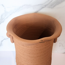 Load image into Gallery viewer, The Leaferie Yett Tall terracotta pot