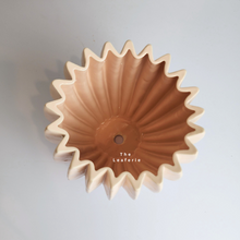 Load image into Gallery viewer, The Leaferie Bae II Planter. 2 colours, pink and blue ceramic pot. top view A