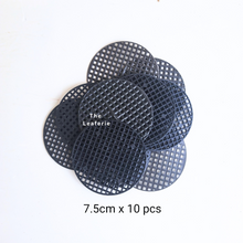Load image into Gallery viewer, The Leaferie Plastic Mesh net for pots to prevent soil loss. 4 sizes.