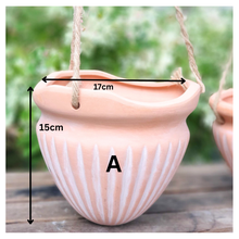 Load image into Gallery viewer, Lyon Terracotta Hanging pot (Series 3)