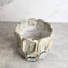 Load image into Gallery viewer, The Leaferie Asnee Plant pot ceramic top view
