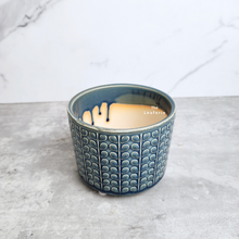 Load image into Gallery viewer, The Leaferie Avery blue flowerpot. ceramic material