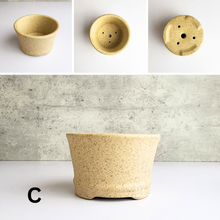 Load image into Gallery viewer, The Leaferie Bonsai pot series 31. 4 colours zisha pot. design C