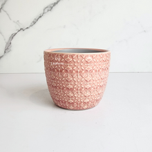 Load image into Gallery viewer, The Leaferie Marie flowerpot ceramic pink pot