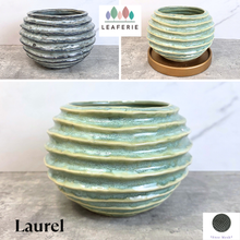 Load image into Gallery viewer, Laurel Flowerpot (2 Colors)