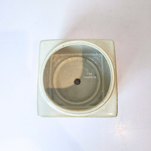 Load image into Gallery viewer, The Leaferie Aubrey square white pot.ceramic material