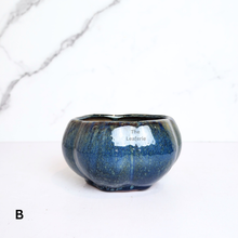 Load image into Gallery viewer, The Leaferie Bonsai pot series 64. 3 colours ceramic pot