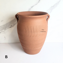 Load image into Gallery viewer, Elrias Terracotta Flowerpot (5 designs)