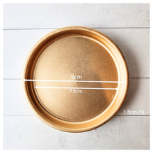 Load image into Gallery viewer, Petit Round Ceramic Trays 9cm (For Petit Pots Series)