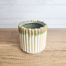 Load image into Gallery viewer, The Leaferie Olympia ice cream stick flowerpot. ceramic material