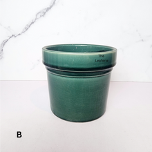 Load image into Gallery viewer, The Leaferie Azza Pot . 3 colours ceramic flowerpot