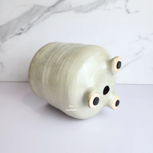 Load image into Gallery viewer, The Leaferie Kari ceramic pot with legs