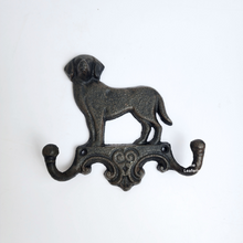 Load image into Gallery viewer, The Leaferie Cast Iron hook. cat and dog hook