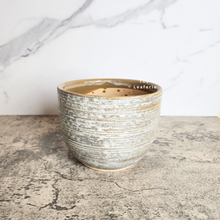 Load image into Gallery viewer, The Leaferie Pagona Pot. ceramic flowerpot with 2 designs. Design A