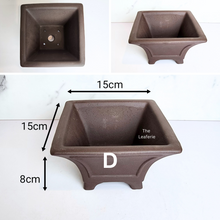 Load image into Gallery viewer, The Leaferie Bonsai series 55. 5 designs zisha material