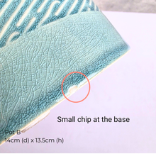 Load image into Gallery viewer, As-Is Dec 2025 Collage of various ceramic pots and planters with Leaferie logo.