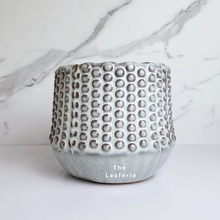 Load image into Gallery viewer, The Leaferie Jannike planter. ceramic pot. front view