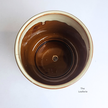 Load image into Gallery viewer, The leaferie Eggum beige ceramic pot