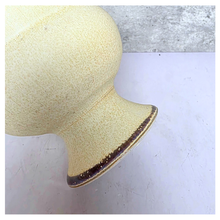 Load image into Gallery viewer, Blanc White textured vase on a gray surface with 'LEAFERIE' branding.