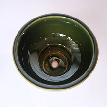 Load image into Gallery viewer, The Leaferie Olive green ceramic pot