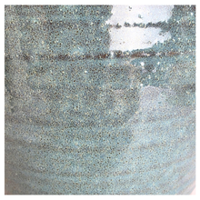 Load image into Gallery viewer, Elara Blue ceramic planter with Leaferie brand