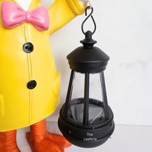 Load image into Gallery viewer, Annalise duck garden decoration with led solar lamp
