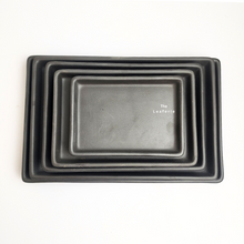 Load image into Gallery viewer, The Leaferie Zisha rectangular trays . 2 colours 5 sizes. Purple sand base plate
