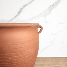 Load image into Gallery viewer, The Leaferie Elrias Terracotta Pot. with ears. big pot