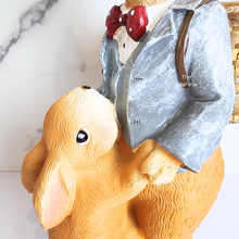 Load image into Gallery viewer, The Leaferie Cossima bunny rabbit flowerpot