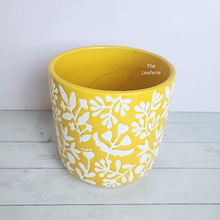 Load image into Gallery viewer, The Leaferie Mira floral ceramic pot