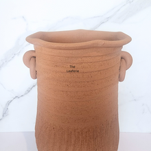 Load image into Gallery viewer, The Leaferie Yett Tall terracotta pot