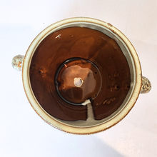 Load image into Gallery viewer, The Leaferie Meadow ceramic pot beige colour