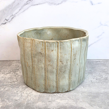 Load image into Gallery viewer, The Leaferie Camila shallow flowerpot . ceramic material.