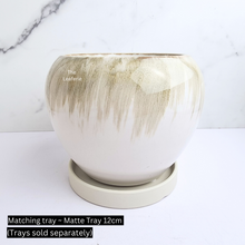 Load image into Gallery viewer, The Leaferie Hanae ceramic pot