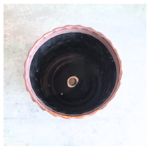 Load image into Gallery viewer, Boden Textured ceramic pot on a gray surface with 'LEAFERIE'