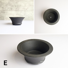 Load image into Gallery viewer, The Leaferie Bonsai Pot Series 34. Zisha material . 5 colours. Design E