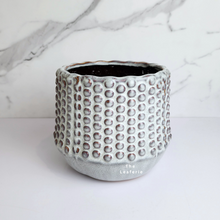Load image into Gallery viewer, The Leaferie Jannike planter. ceramic pot. front view