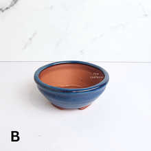 Load image into Gallery viewer, The Leaferie Bonsai pot (Series 57) 3 colours ceramic pot.