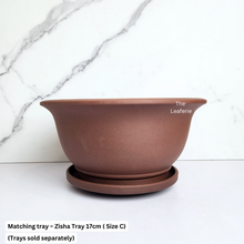 Load image into Gallery viewer, The Leaferie Bonsai Series 52. 3 sizes, zisha pots.