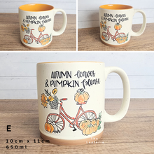 Load image into Gallery viewer, The Leaferie Olivier mug (Series 2) Ceramic mug 6 designs. Mug E