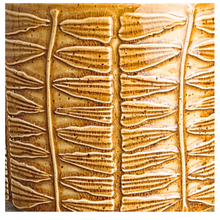 Load image into Gallery viewer, The Leaferie Otto pot 2 colors yellow and red ceramic pot.