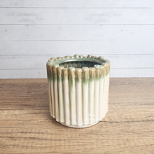 Load image into Gallery viewer, The Leaferie Olympia ice cream stick flowerpot. ceramic material