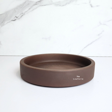 Load image into Gallery viewer, The Leaferie Deep zisha trays. 2 colours and 6 sizes . purple sand base